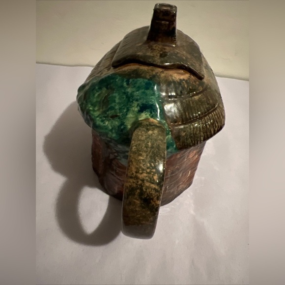 Vintage Collectible Tony Wood Cottage Teapot Staffordshire England - Picture 6 of 10